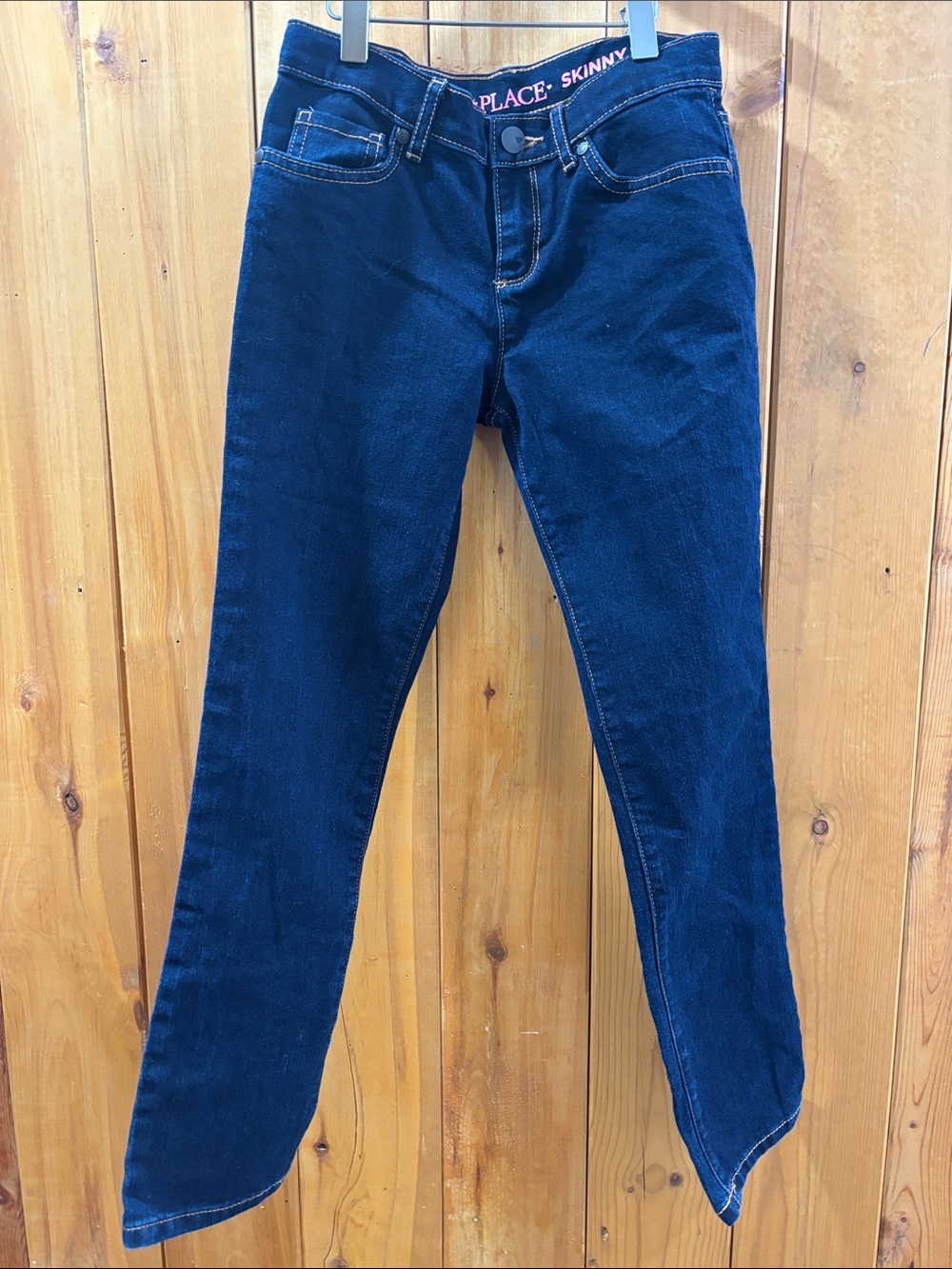 The Children's Place Navy Skinny Jeans - Dark Blue Denim